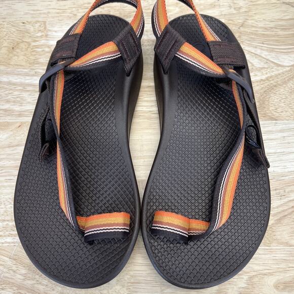Chaco Bodhi Toe Loop Sports Sandals Belt Java Brown Orange Strap Mens Size 7 main image 11